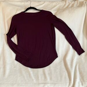 Mudd Plum Long-sleeve Tee XS